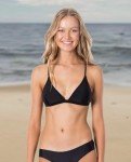 Rip Curl womens Bikini Top, Black, Medium US