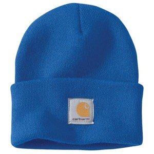 Carhartt Men's Knit Cuffed Beanie Closeout, Beacon Blue, One Size