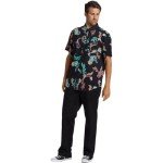 Billabong Men's Classic Sundays Woven Short Sleeve Shirt, Black Multi