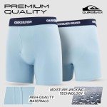 Quiksilver Mens Underwear 4 Pack Boxers for Men Supersoft Brushed Polyester Mens Boxer Briefs