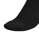 adidas Women's Athletic Cushioned 6-Pack Quarter, Black/Aluminum 2, M