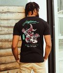 Riot Society Japan Koi Tattoo Mens True Classic T-Shirt Perfect for Wearing Into The AM - Black, XX-Large