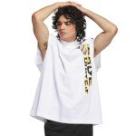 adidas Men's Pride Graphic Crop Tank Top, White
