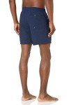 Quiksilver Men's Standard Solid Elastic Waist Volley Boardshort Swim Trunk Bathing Suit, Navy Blazer, XL