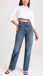 Levi's Women's Ribcage Jeans in Valley View Blue