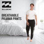 Billabong Mens Lounge Sweatpants Cozy Lightweight Stretch Loungewear for Men Black
