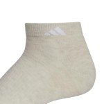 adidas Women's Athletic Cushioned 6-Pack Low Cut, Alumina Beige/White/Wonder Beige, M