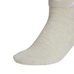 adidas Women's Athletic Cushioned 6-Pack Low Cut, Alumina Beige/White/Wonder Beige, M