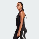 adidas womens Linear Tank Black/White Large