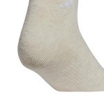 adidas Women's Athletic Cushioned 6-Pack Low Cut, Alumina Beige/White/Wonder Beige, M
