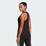 adidas womens Linear Tank Black/White Large