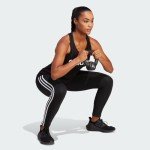 adidas womens Linear Tank Black/White Large