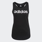 adidas womens Linear Tank Black/White Large