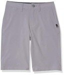 Quiksilver Boys' Big Union Amphibian Water Friendly Hybrid Shorts, Sleet, 16