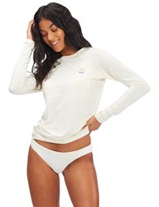 Billabong womens Classic Long Sleeve Rashguard, Salt Crystal, Small US