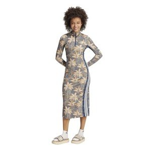 adidas Women's Farm Rio Premium Dress, Crystal Sand/Bronze Strata/Focus Blue