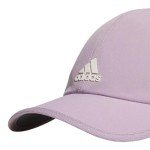 adidas Women's Superlite Hat, Relaxed-fit Adjustable Workout Sports Cap, Preloved Fig Purple/Off White/2.0, One Size