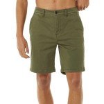 Rip Curl Men's Classic Surf Chino 19" Walkshorts, Dark Olive