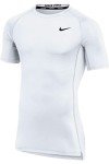 Nike Mens Pro Fitted Short Sleeve Training Tee (Medium White)