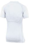 Nike Mens Pro Fitted Short Sleeve Training Tee (Medium White)
