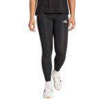 adidas Women's Essentials 3-Stripes Cotton Leggings, Black/White