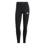 adidas Women's Essentials 3-Stripes Cotton Leggings, Black/White