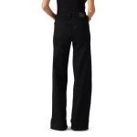 Levi's Women's Soft Black Wide-Leg Jeans