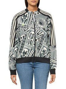 adidas Women's Farm Tiro Track Top, Cream White/Black, M