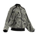 adidas Women's Farm Tiro Track Top, Cream White/Black, M
