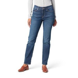 Levi Strauss Gold Women's Curvy Straight Jeans