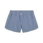 Billabong Girls' Mad for You Elastic Waist Shorts, Chambray
