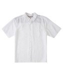Quiksilver Men's Centinela 4 Button Up Comfort Fit Pocket Collared Shirt, White Centinella, X-Large