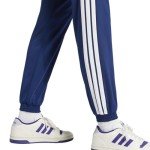 adidas Women's Tricot 3-Stripes Track Pants, Dark Blue/White