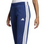 adidas Women's Tricot 3-Stripes Track Pants, Dark Blue/White