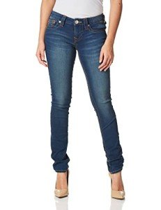 True Religion Women's Stella Low Rise Skinny Fit Jean, Dreamcatcher, 34