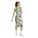 adidas Women's Farm Premium Dress, Cream White/Crew Green/Black, M