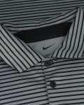 Nike Men's Dri-FIT Tour Golf Polo Smoke Grey | White (Stripes) Large