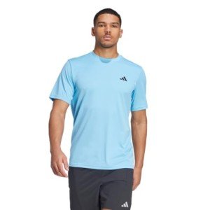 adidas Men's Train Essentials T-Shirt, Semi Blue Burst/Black
