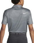 Nike Men's Dri-FIT Tour Golf Polo Smoke Grey | White (Stripes) Large