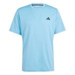 adidas Men's Train Essentials T-Shirt, Semi Blue Burst/Black