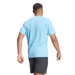 adidas Men's Train Essentials T-Shirt, Semi Blue Burst/Black