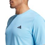 adidas Men's Train Essentials T-Shirt, Semi Blue Burst/Black