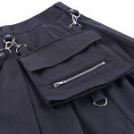 Y2K Mini Pleated Skirt - High Waisted, Cargo, Plus Size, Japanese Streetwear