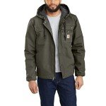 Carhartt Men's Sherpa-Lined Utility Jacket - Moss