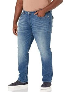 True Religion Men's Ricky Flap 34 Inseam, FOUM Baseline