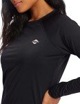 Billabong Women's Standard Classic Long Sleeve Rashguard, Black, Large