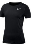 Nike Womens Pro Allover Mesh Short Sleeve Top 2.0 (US, Alpha, Small, Regular, Regular, Black)