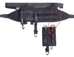 Niepce Inc Streetwear Techwear Waist Bag for Men (Black1, One Size)