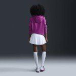 Nike Sportswear Club Fleece Women's Pullover Hoodie (DQ5793-518, Hot Fuchsia/White) Size Large