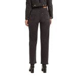 Levi's Women's Black Ribcage Straight Ankle Jeans